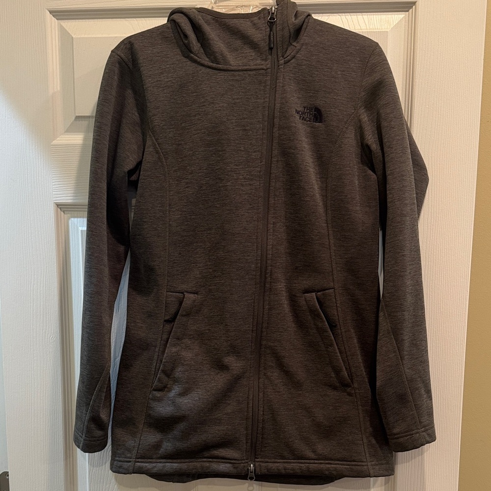 The North Face Haldee Raschel Dark Green Full-Zip Hoodie/Parka